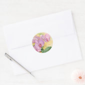 Phalaenopsis Orchidee Bloemen - Multi Ronde Sticker (Envelop)