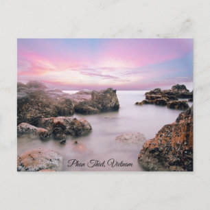 Phan Thiet, port côtier du Vietnam Photo Carte pos