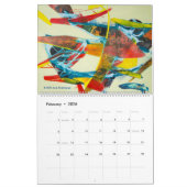 Phantasies couleur Abstraites - Calendrier des bea (Feb 2026)