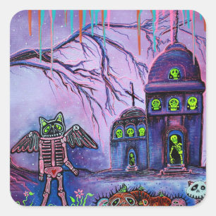 Phantasm Vierkante Sticker