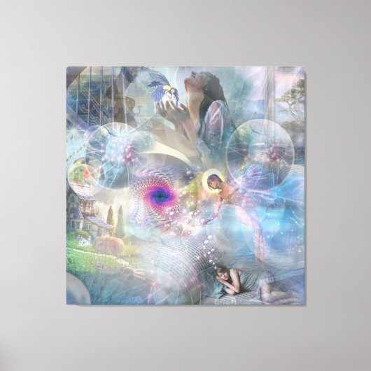 Phantasmagoria Fantasy Canvas Afdruk (Voorkant)