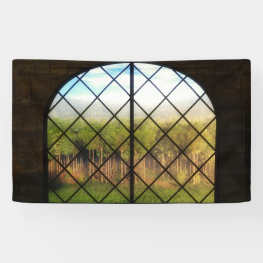 Phantasta's: Banner van de feiharde grond (Horizontaal)