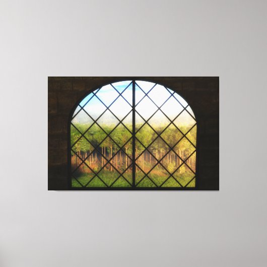 Phantasta's: Borders van onfeilbaar grondcanvas af Canvas Afdruk (Voorkant)