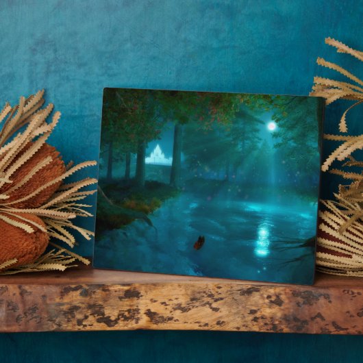 Phantasta's: naar het Fairy Palace Plaque Fotoplaat (Zijkant)