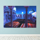 Phantastes : Cour du Palais toile Imprimer (Insitu (Plancher de Bois))