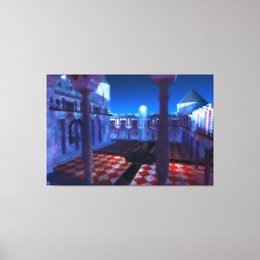 Phantastes : Cour du Palais toile Imprimer (Recto)