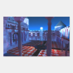 Phantastes: Courtyard of the Palace Stickers