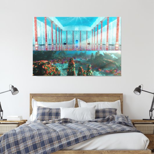 Phantastes : Impression de la toile de bain fée (Insitu(Chambre))