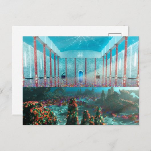 Phantastes : La Baignoire de Fée Carte Postale (Devant / Derrière)