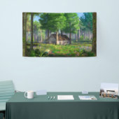 Phantastes : La bannière du chalet forestier (Salon professionnel)