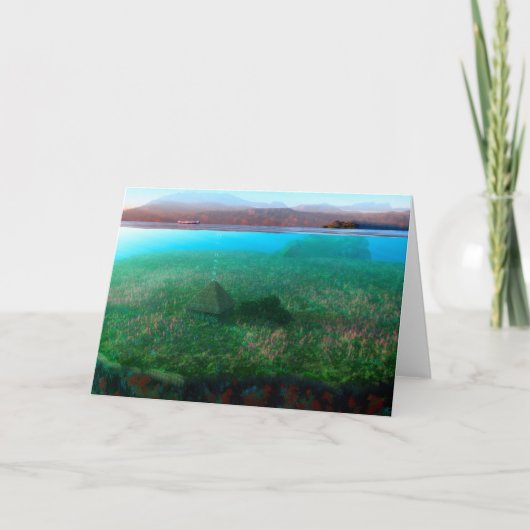 Phantastes : La Carte de Cottage Island (Devant)