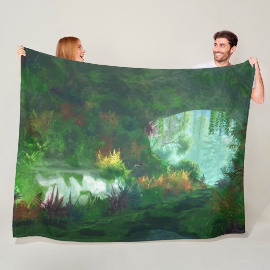 Phantastes: Lady of the Marble Fleece Blanket (In situ)