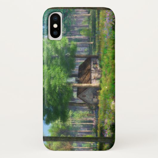 Phantastes : Le coque iphone du chalet forestier (Dos)