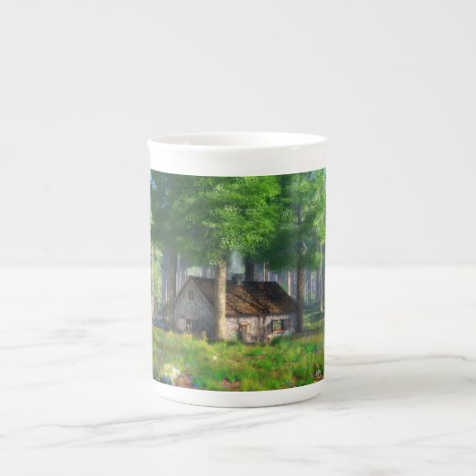 Phantastes : Le Cottage Forêt Spécialité Mug (Devant)