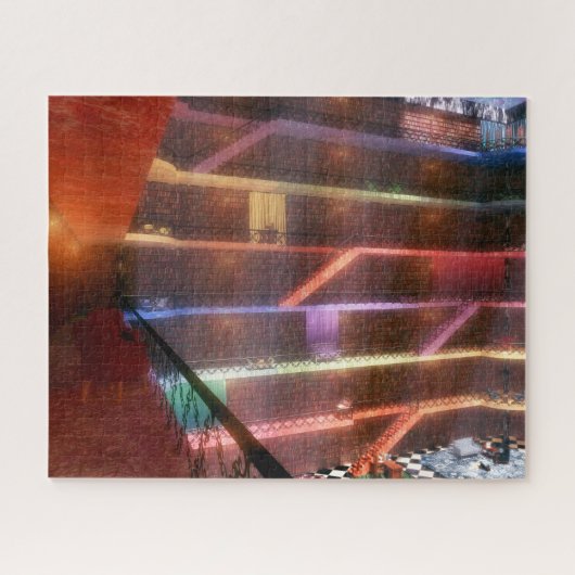 Phantastes : Le Puzzle de la bibliothèque du Palai (Horizontal)