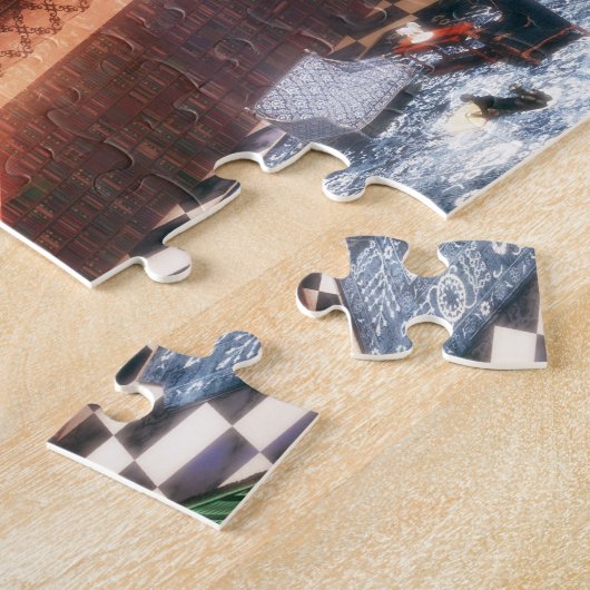 Phantastes : Le Puzzle de la bibliothèque du Palai (Côté)