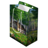 Phantastes : Les Sacs Cadeaux Cottages Forêts (Devant Angle)