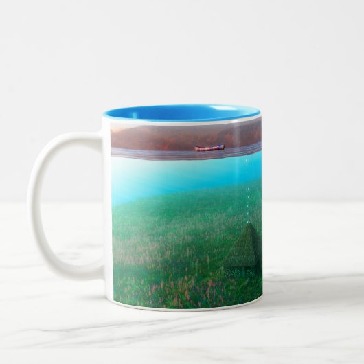 Phantastes : L'île Cottage Mug (Gauche)