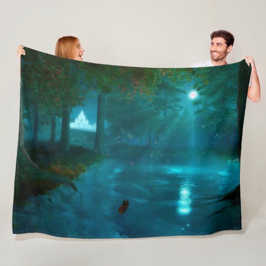 Phantastes: naar de fairy Palace Fleece Blanket Deken (In situ)