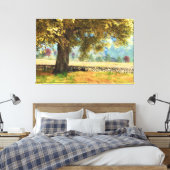 Phantastes: onder de beukenboom Canvas Print (Insitu (Slaapkamer))