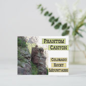 Phantom Canyon Briefkaart (Staand voorkant)