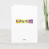 Phantom Chess King Verjaardag Kaart (Achterkant)