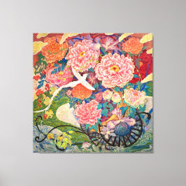 "Phantom Flower Carriage" (Maboroshi Hanaguruma)  Canvas Afdruk