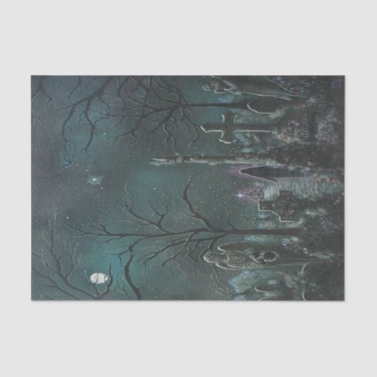 Phantom Graveyard Tissue Paper Tissuepapier (Voorkant)