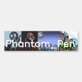 Phantom_Pen Bumpersticker (Voorkant)
