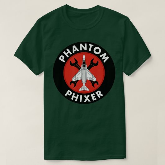 Phantom Phixer F4 Phantom T-shirt (Design voorkant)