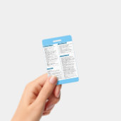 Pharamcolgy Quick Reference Badge (Handheld)