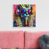 PHARAOH COOL 2 CANVAS AFDRUK (Insitu (Woonkamer))