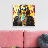 PHARAOH COOL 4 CANVAS AFDRUK (Insitu (Woonkamer))