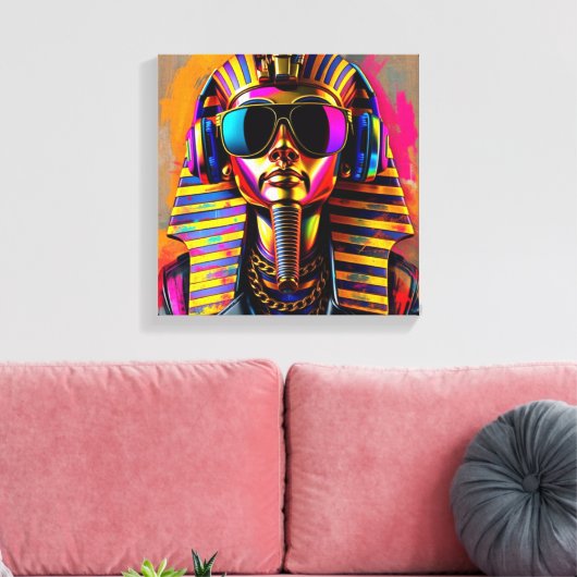 PHARAOH COOL CANVAS AFDRUK (Insitu (Woonkamer))