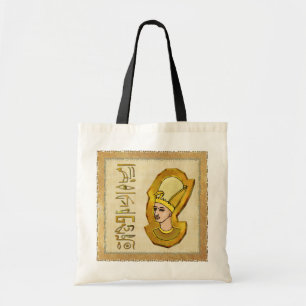 Pharaoh Hiërogliefen Egyptische Folk Art Bag Tote Bag