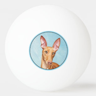 Pharaoh Hond Painting - Cute Original Dog Art Pingpongballen