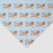 Pharaoh Hond Painting - Cute Original Dog Art Tissuepapier (Detail)