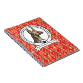 Pharaoh Hound Credo Spiral Photo Notebook Notitieboek (Rechterzijde)