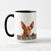 Pharaoh Hound Dog Mok (Links)