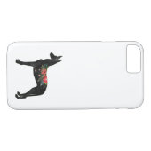 Pharaoh Hound Hondenras Bohemian Floral Saddle Case-Mate iPhone Case (Achterkant (Horizontaal))