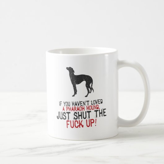 Pharaoh Hound Koffiemok (Rechts)