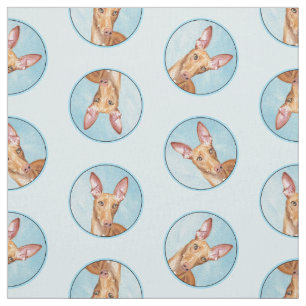 Pharaoh Hound Schilderen Kastanje Originele Hond K Stof