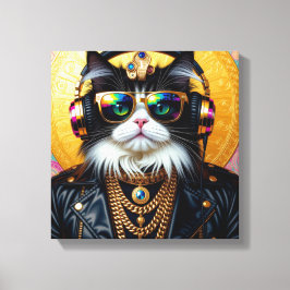 PHARAOH TUT-PERSIAN CAT 2 CANVAS AFDRUK