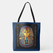 Pharaoh Tutankhamun Fine Art Fabric Bag Draagtas (Voorkant)