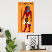 PHARAOH (Wiskunde en Griekse brieven) Poster (Thuiskantoor)