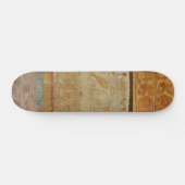 Pharaohnic Hieroglyphics KARNAK TEMPLE Skateboard (Horizontaal)