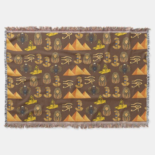 Pharaoh's Legacy: Antique Egyptian Patterns  Deken (Voorkant)