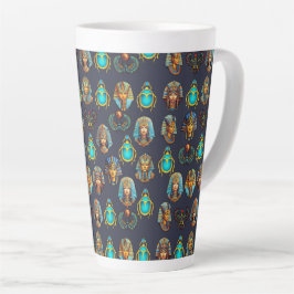 Pharaoh's Legacy: Antique Egyptian Patterns Latte Mok