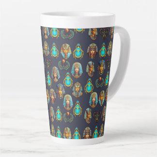 Pharaoh's Legacy: Antique Egyptian Patterns  Latte Mok
