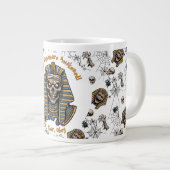 🤍 Pharaon blanc Mummy Mug 🎃 👑 (Devant droit)